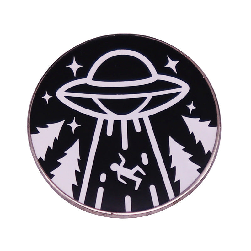 UFO Beam Badge