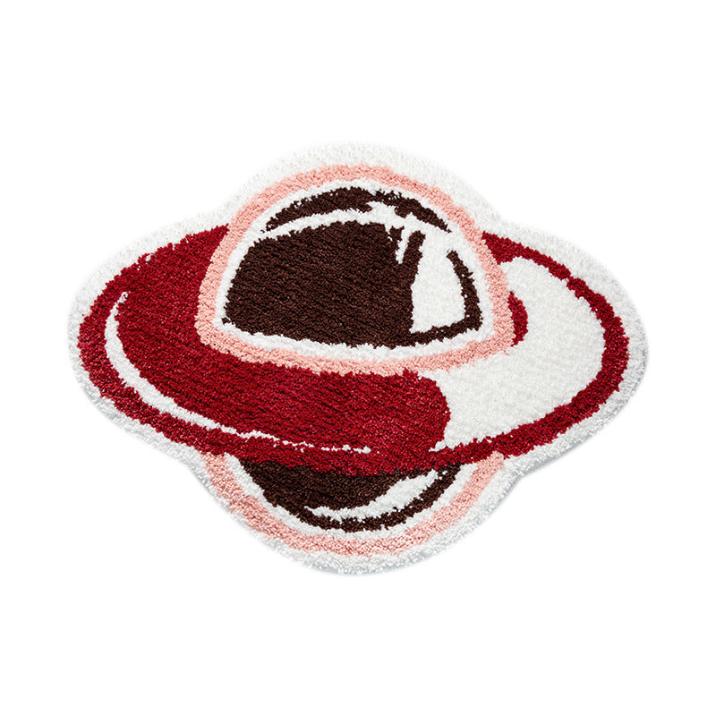 Interstellar Orbit Rug – 3ft x 4ft Soft Flocked Alien Carpet