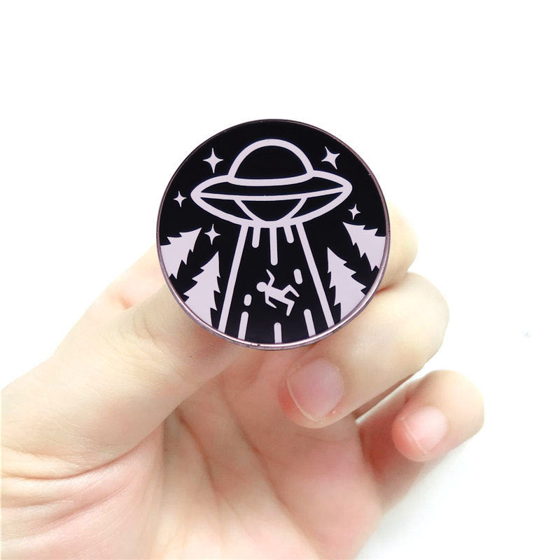 UFO Beam Badge